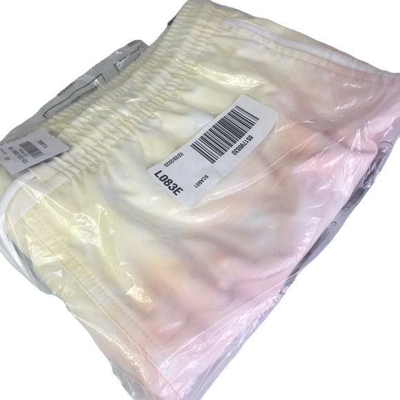 New ABERCROMBIE & FITCH Mens XL Cabana Swim Trunks Rainbow Ombre Pride - Picture 4 of 15